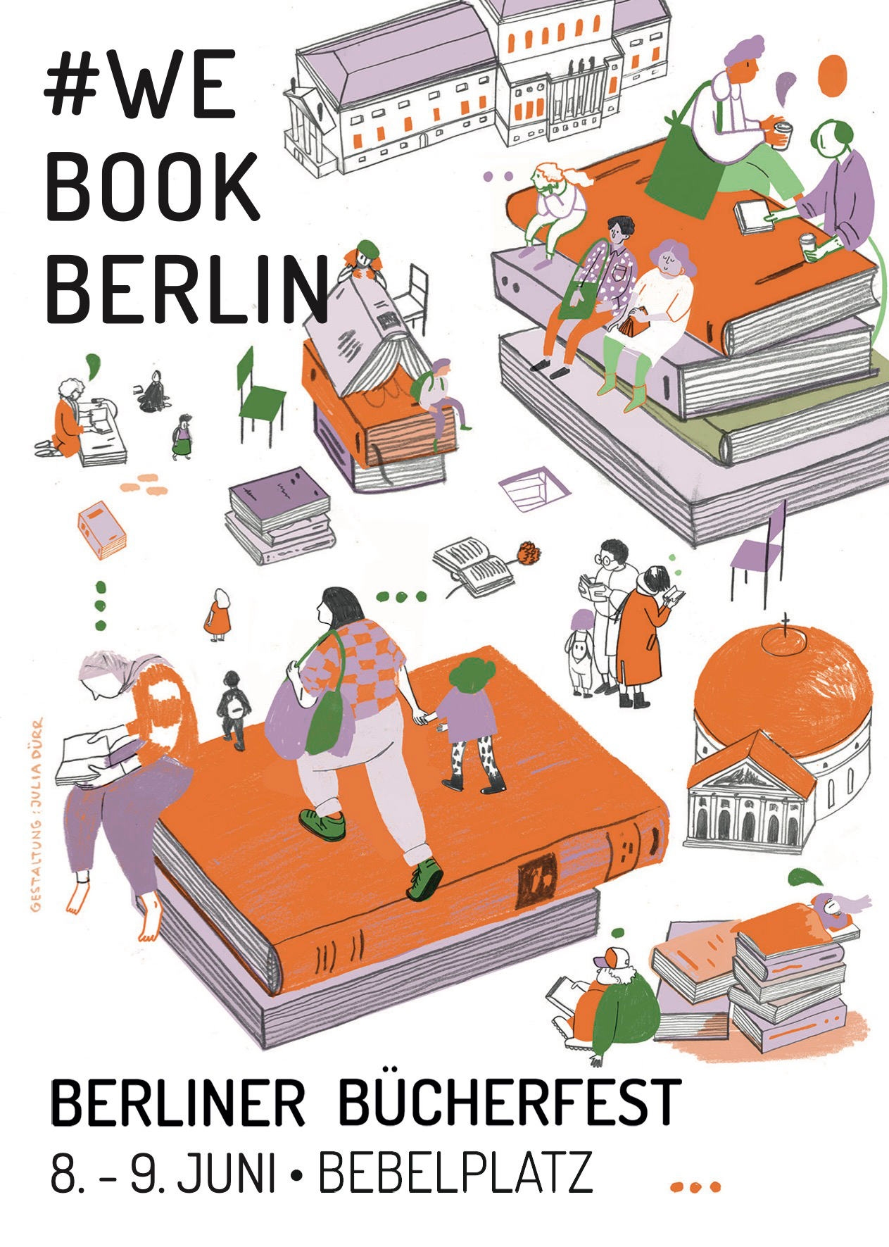 #WEBOOKBERLIN BERLINER BÜCHERFEST 8. - 9. JUNI • BEBELPLATZ